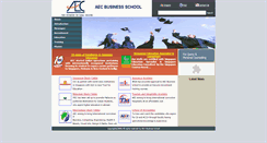 Desktop Screenshot of aecbizschool.com